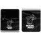 NBA Miami Heat Black Animal Print Galaxy Z Flip4 5G Skin